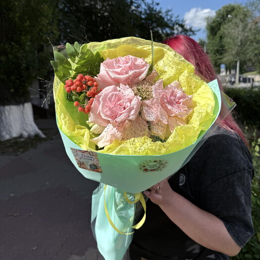Букет рябинка