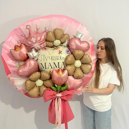Букет из Шаров для мамы