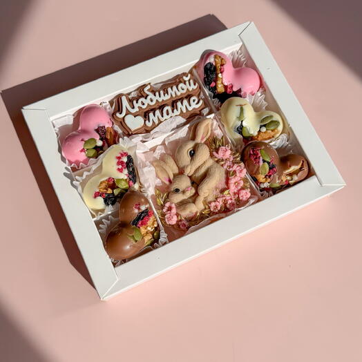 Подарок из шоколада маме, мамочке, мамуле, mom, mother красивый , вкусный