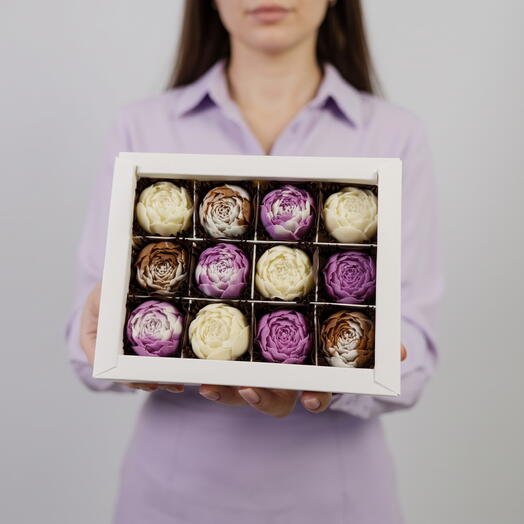 Chocolate Peonies