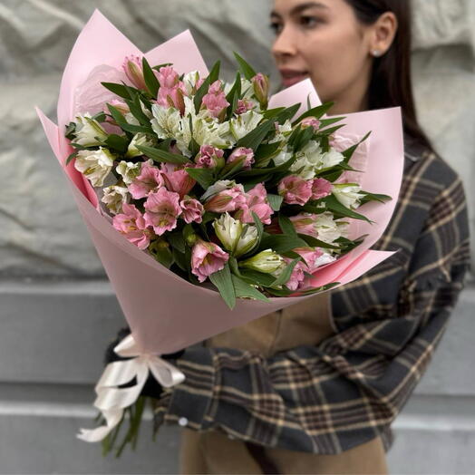 💗Нежный букет из Альстромерий💗