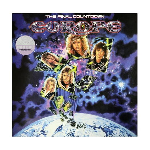 Виниловая пластинка Europe — The Final Countdown (фиолетовый винил), запечатанная