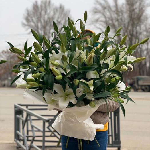 A bouquet of lilies
