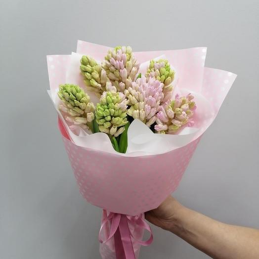 Розовый блюз💞 из гиацинтов