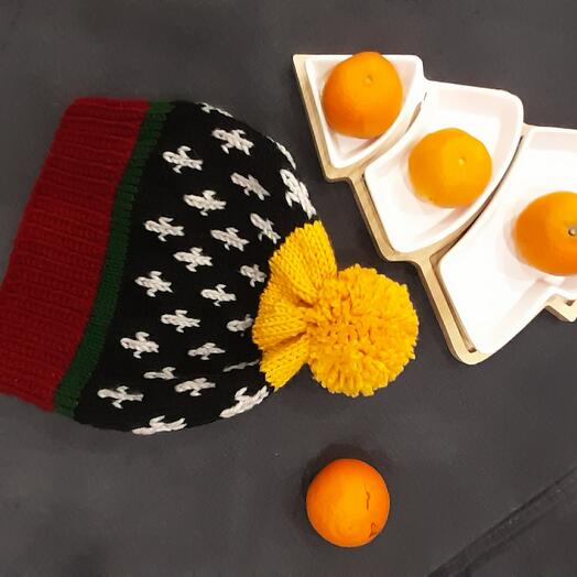 Шапка мужская "Крестики"