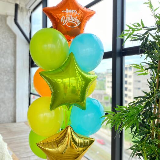Fountain of balls "Lime"