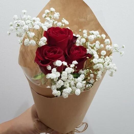 Розы комплимент