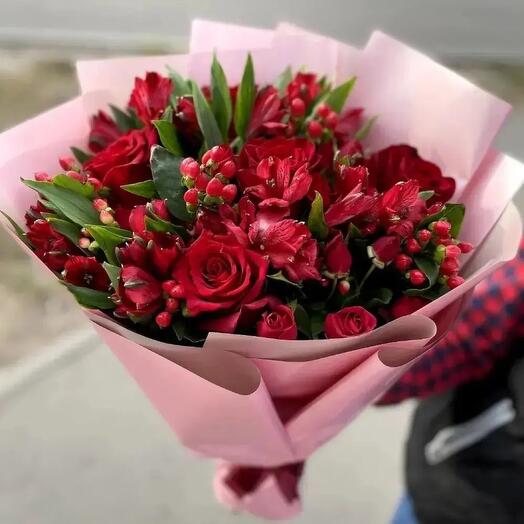 Mezcla de rosas