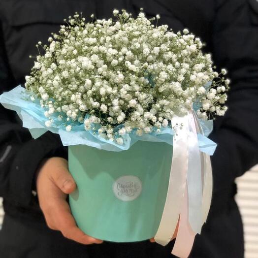 Цветы в коробке Breakfast at Tiffany s