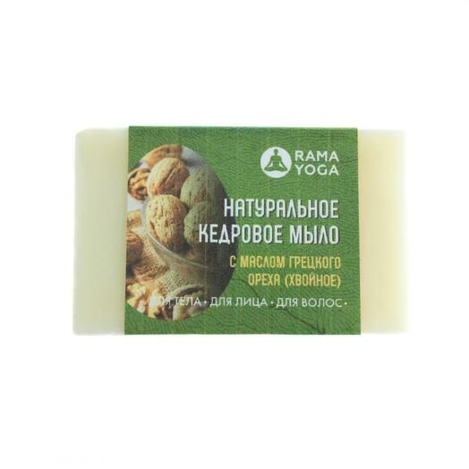 Cedar soap with Ramayoga walnut oil