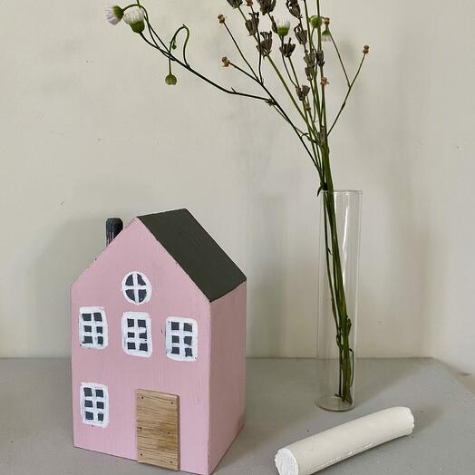 Casa de pintura-Rosa