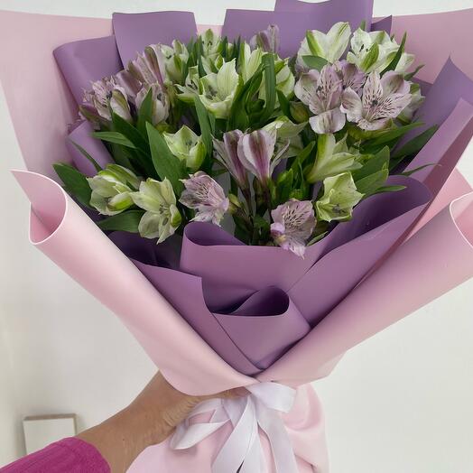 Bouquet of alstroemeria
