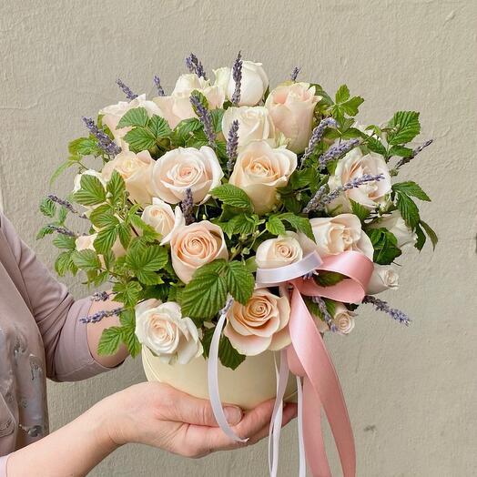 Roses in a box