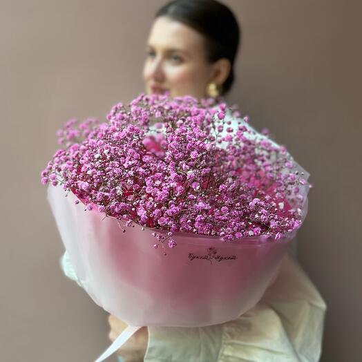 Bouquet "Cotton candy" (Gypsophila)