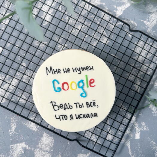 Бенто-торт любимому или любимой Google