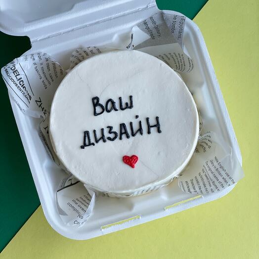 Бенто торт с вашим дизайном/ надписью
