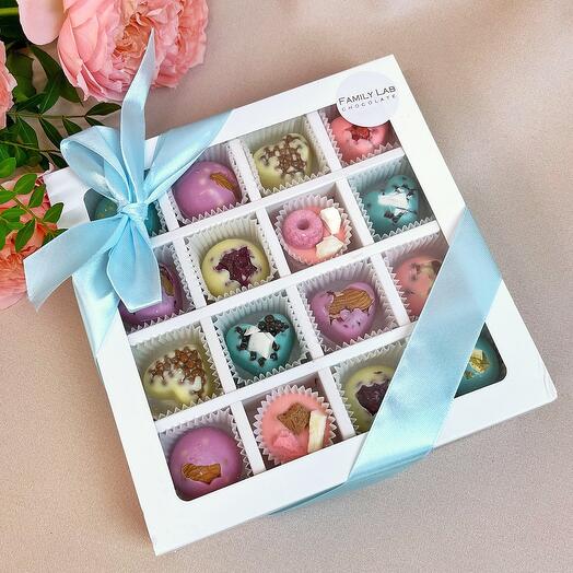 Конфеты ручной работы. Бельгийский шоколад 16 шт