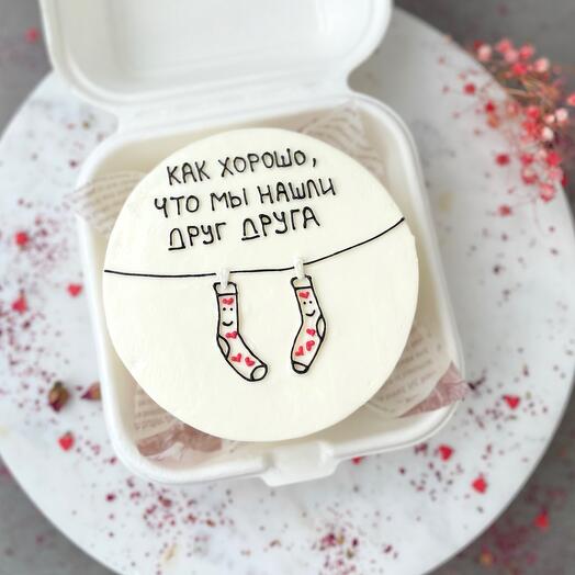 Бенто-торт «love»