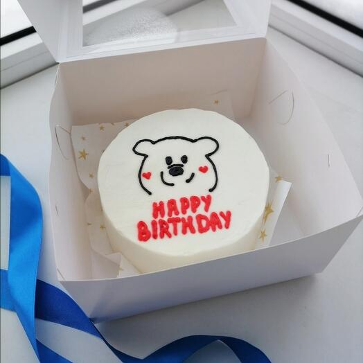 Бенто торт на день Рождения Happy Birthday