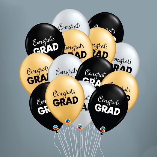 15 Congrats GRAD Balloons