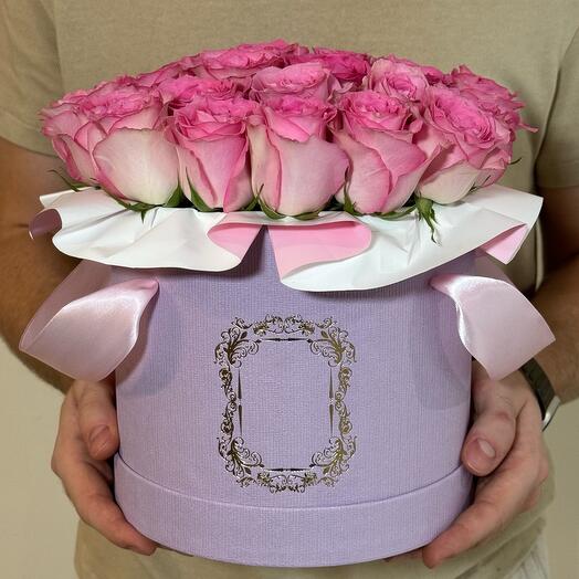 Pink Roses | Lavender Box (S)
