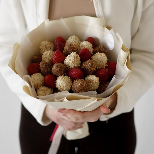 Ramo De fresas cubiertas de Chocolate 63