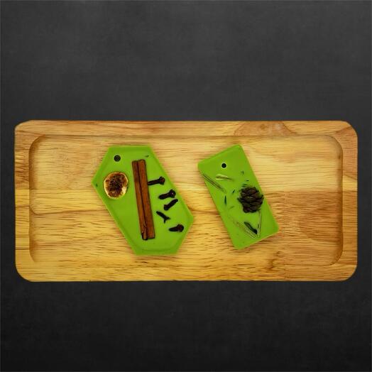 Набор аромасаше с натуральным декором