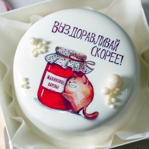 Бенто торт в подарок "Выздоравливай скорее!"
