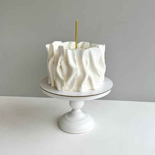 Торт 2кг с декором из мастики