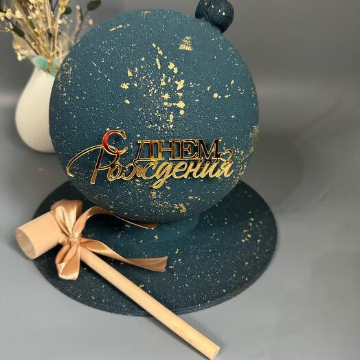 Pastel de cumpleaños "bomba"
