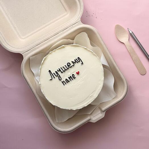 Бенто торт «Лучшему папе»