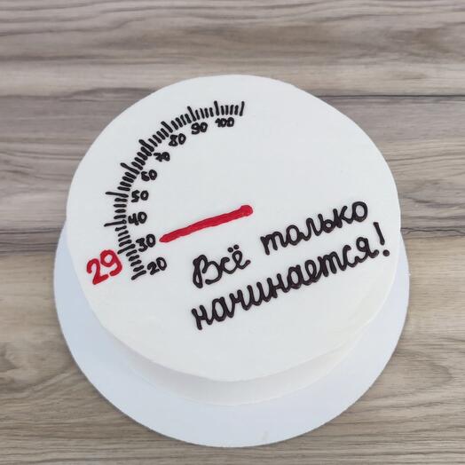 Торт "Всё только начинается"