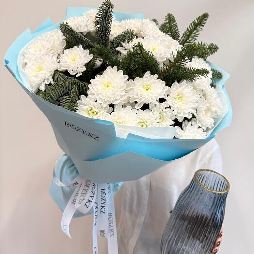 Композиция «Белый ангел» и ваза