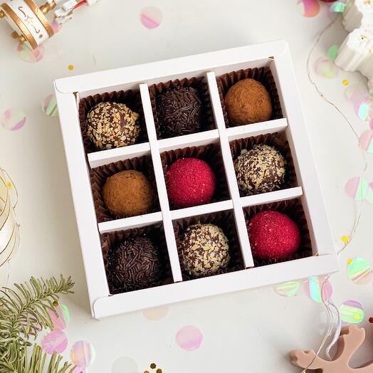 Набор конфет трюфелей подруге в подарок