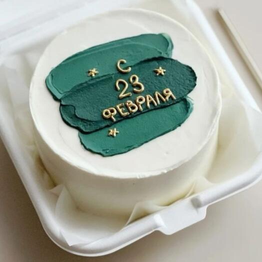 Бенто торт на 23 февраля для парня