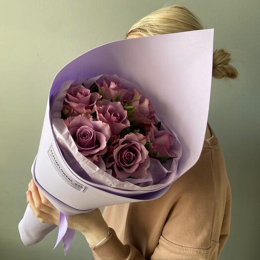 Букет-комплимент Лунная дорога 💜