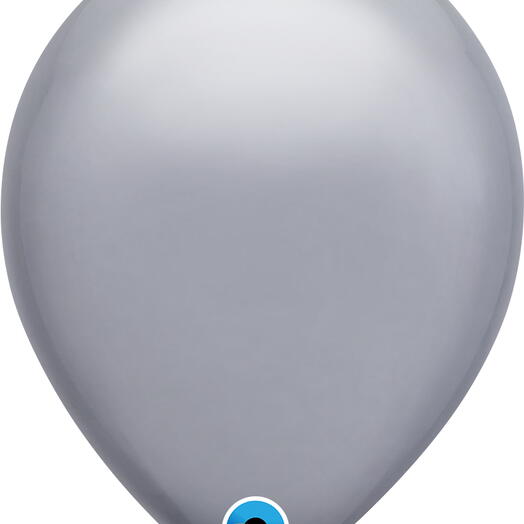 Latex Silver Helium Balloon