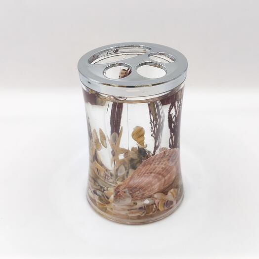 Подставка для зубных щёток и пасты "Дно окна" 4