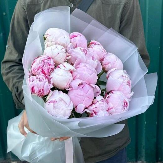 Пионы 15 штука