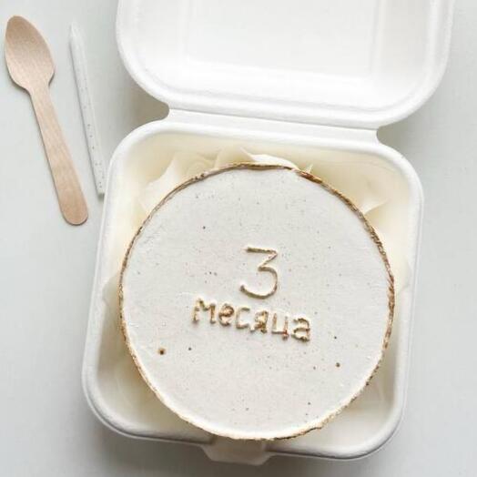 Бенто торт на 3 месяца ребенку
