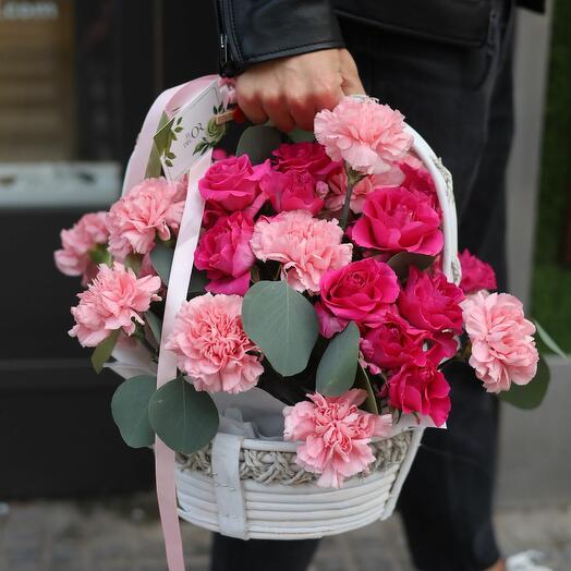 Cesta de flores