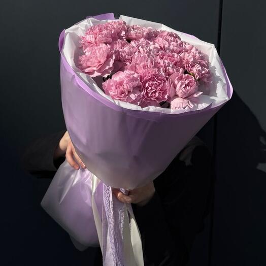 Моно букет из стойких Диантусов💗