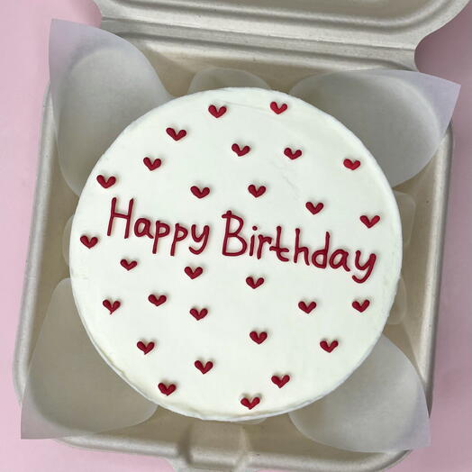Бенто торт - happy birthday
