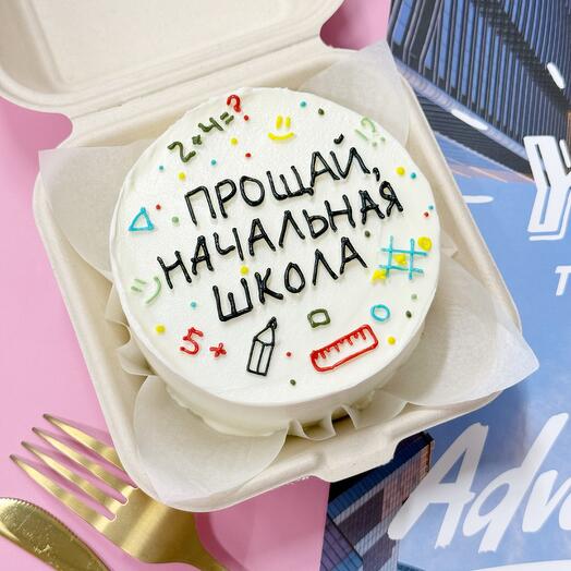 Бенто торт на выпускной начальной школы