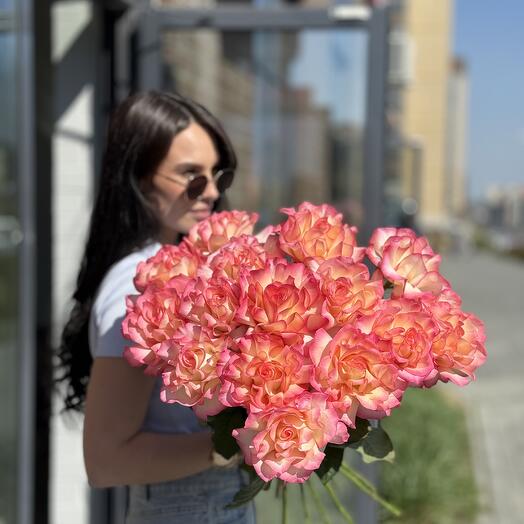 Франзуские розы 15 штук
