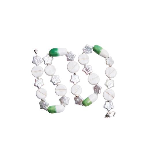 Ceramic pill beads