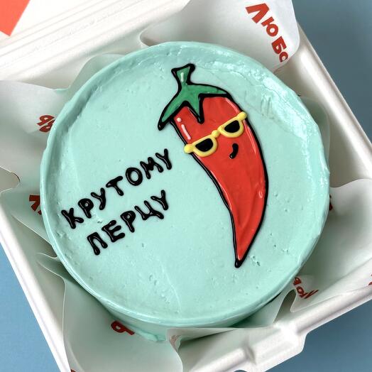 Торт Бенто (мини) «Крутому перцу»