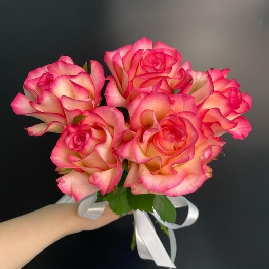Bouquet of 5 French roses