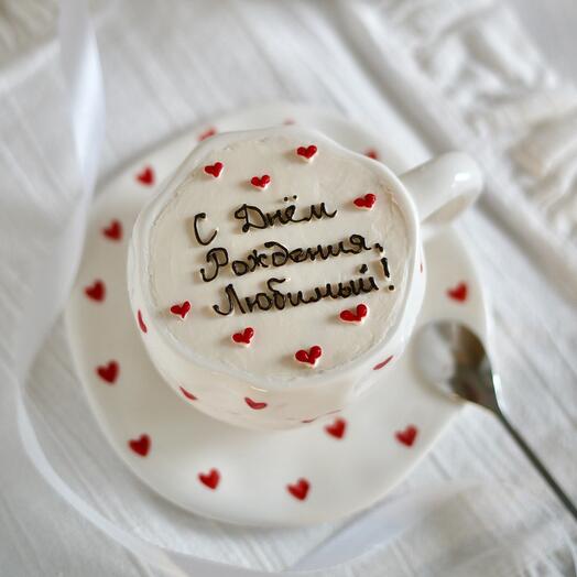 ПП торт в кружке (без сахара, лактозы и глютена)