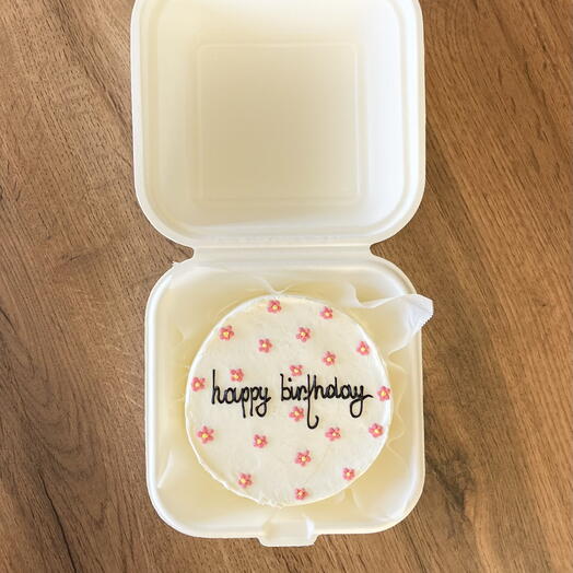 Бенто цветами happy birthday 🌸